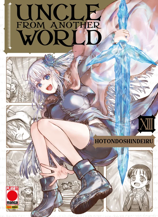 Uncle from another world 13 copertina