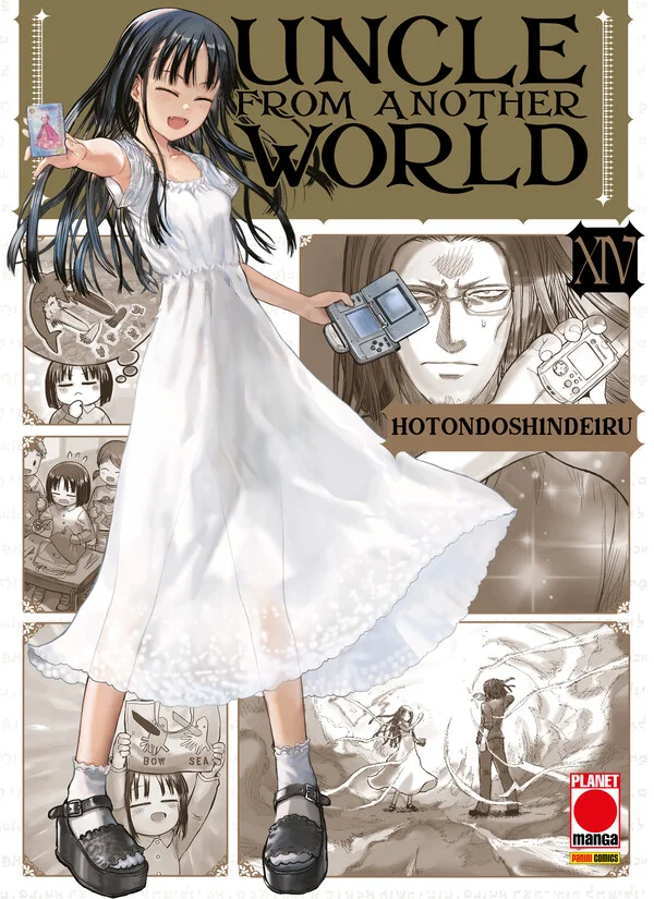 Uncle from another world 14 copertina