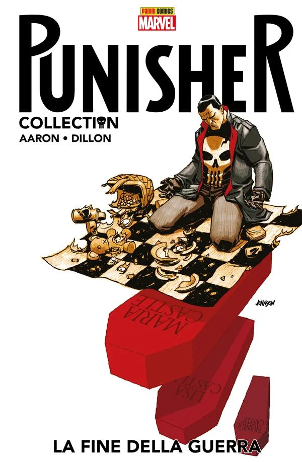 Copertina di Punisher. La fine della guerra