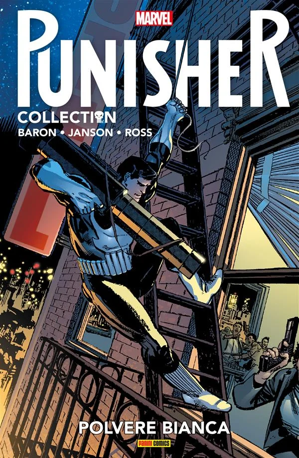 Copertina di Punisher. Polvere bianca