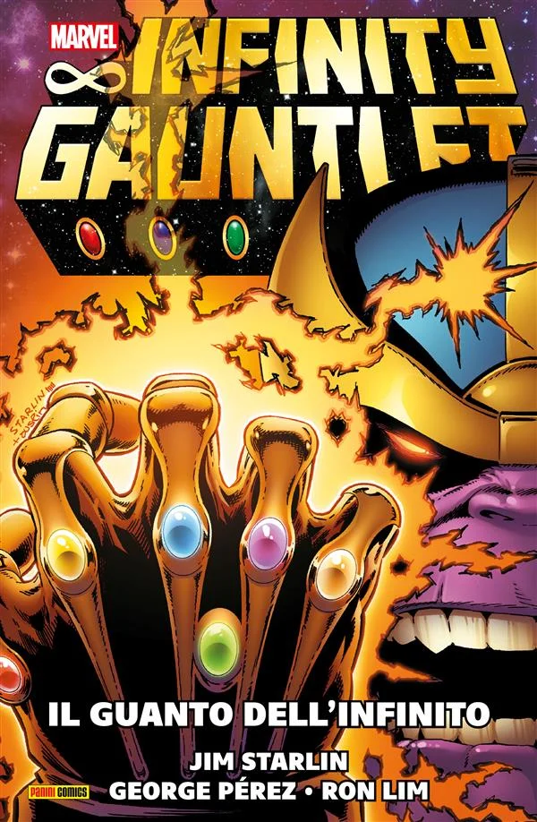 Infinity Gauntlet (1991) copertina