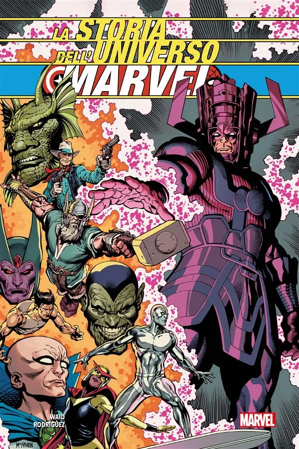 La Storia dell'Universo Marvel copertina