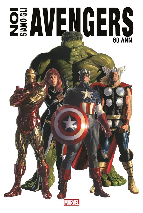 Copertina di Noi siamo gli Avengers - 60 anni — Volume 1