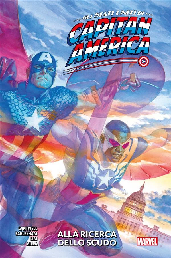 Copertina di Gli Stati Uniti di Capitan America - Alla ricerca dello scudo — Volume 1