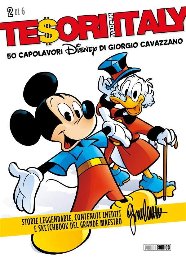 Tesori Made In Italy - 50 capolavori Disney di Giorgio Cavazzano 2 (di 6) copertina