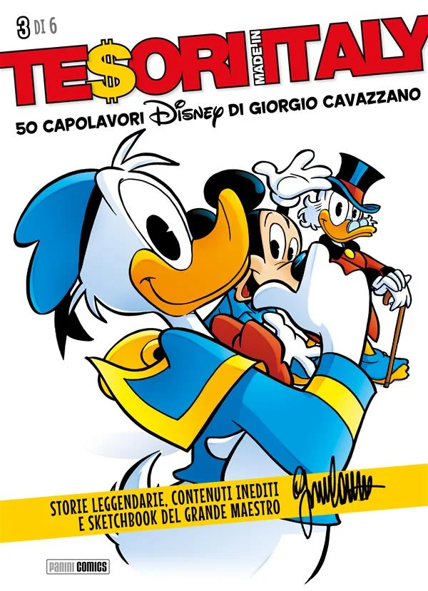Tesori Made In Italy - 50 capolavori Disney di Giorgio Cavazzano 3 (di 6) copertina