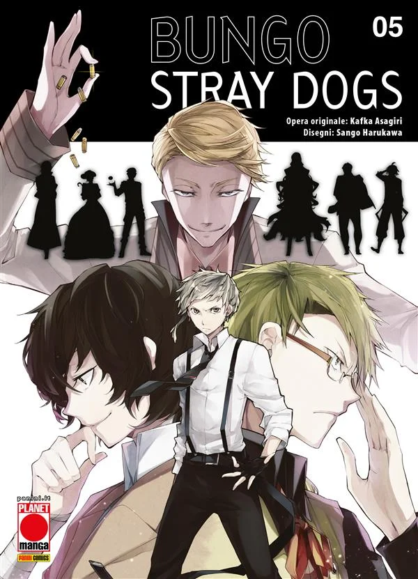 Bungo Stray Dogs 5 copertina