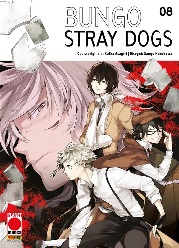 Bungo Stray Dogs 8 copertina