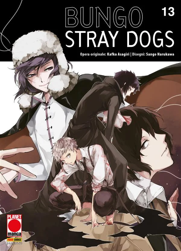 Bungo Stray Dogs 13 copertina