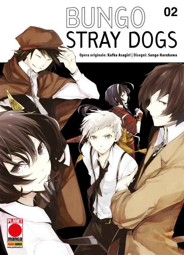 Bungo Stray Dogs 2 copertina