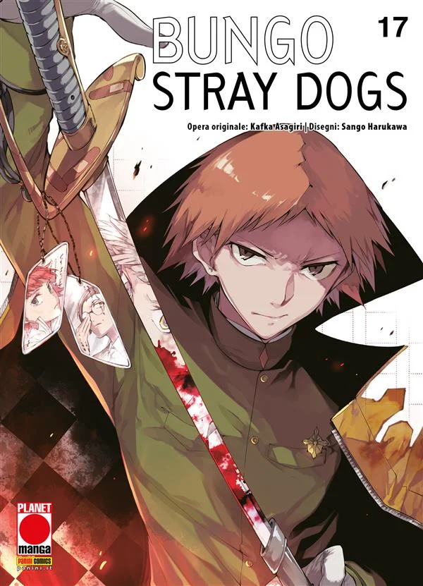 Bungo Stray Dogs 17 copertina