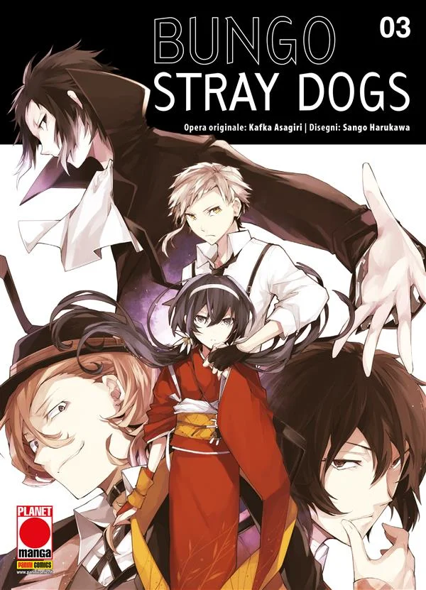Bungo Stray Dogs 3 copertina