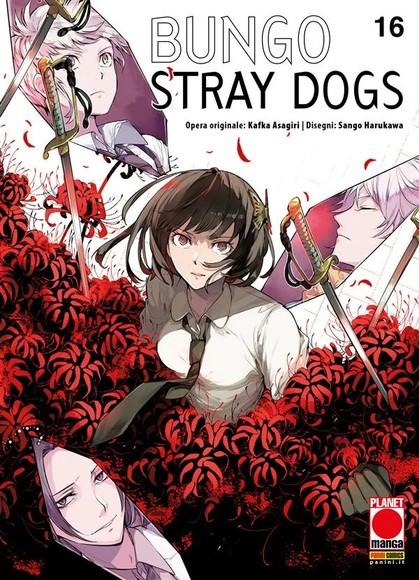 Bungo Stray Dogs 16 copertina