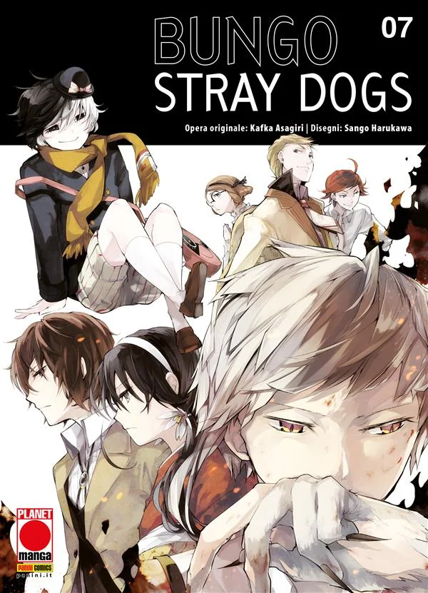 Bungo Stray Dogs 7 copertina