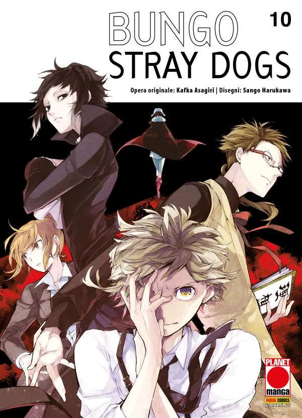 Bungo Stray Dogs 10 copertina