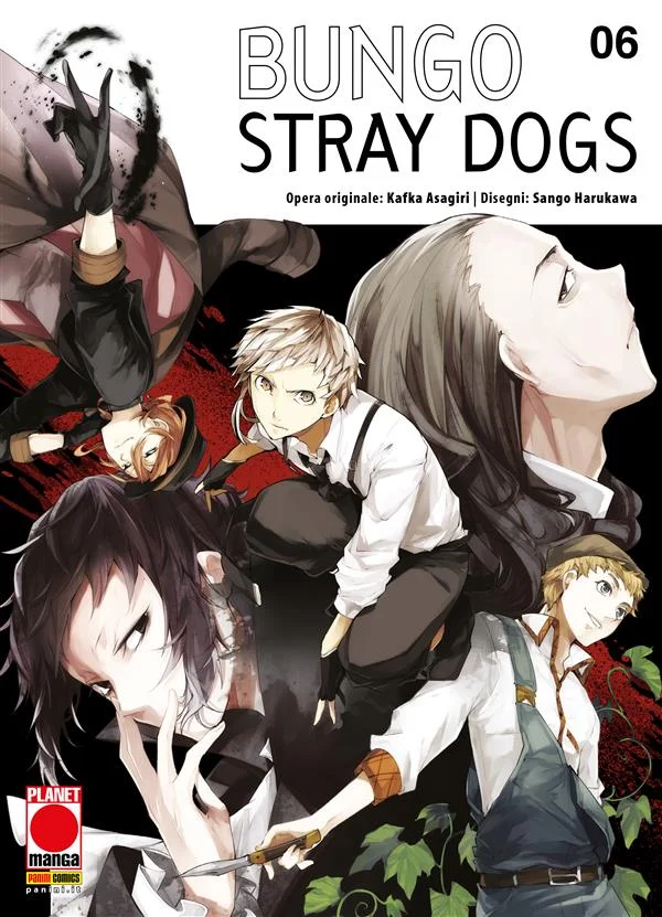 Bungo Stray Dogs 6 copertina