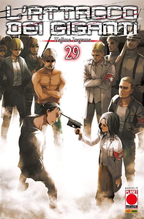 L'Attacco dei Giganti 29 copertina