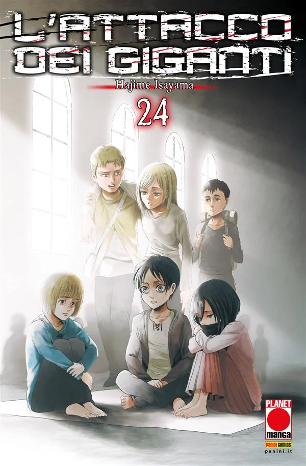 L'Attacco dei Giganti 24 copertina