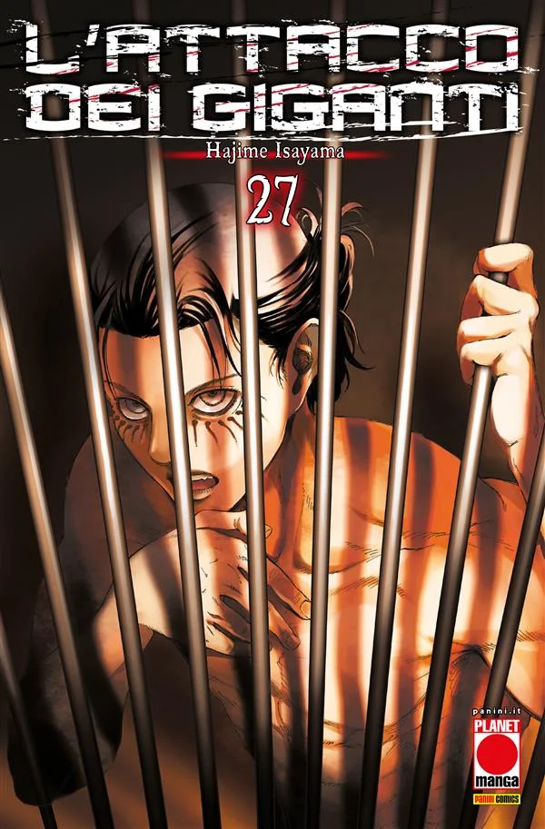 L'Attacco dei Giganti 27 copertina