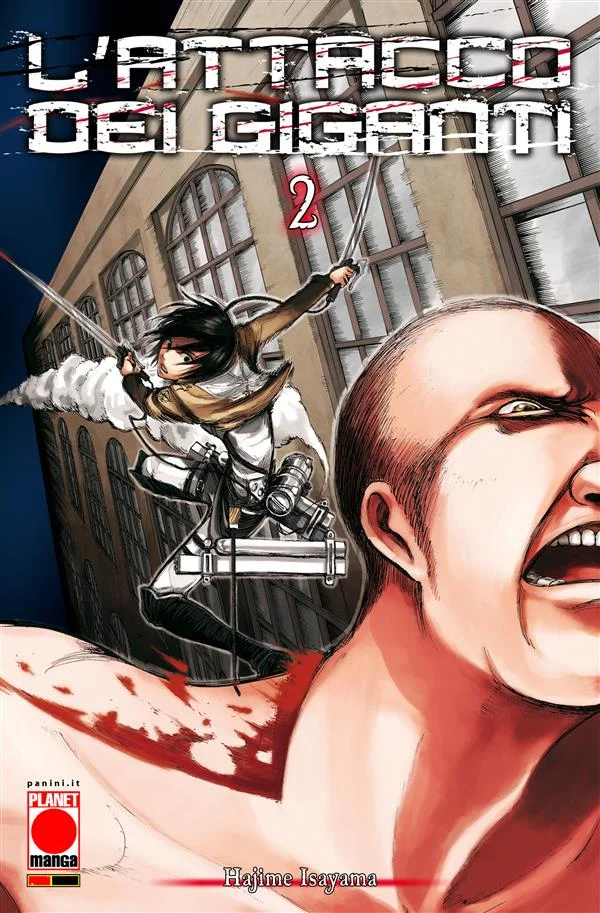 L'Attacco dei Giganti 2 copertina
