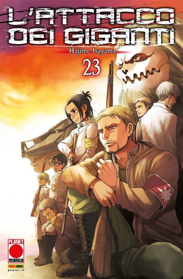 L'Attacco dei Giganti 23 copertina