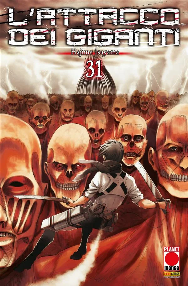 L'Attacco dei Giganti 31 copertina