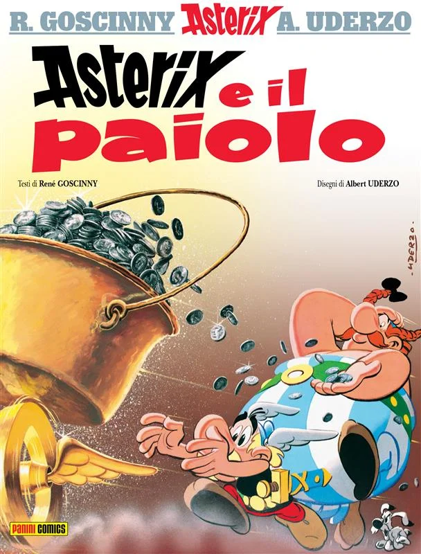 Asterix e il paiolo copertina
