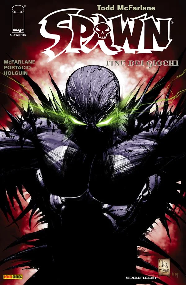 Copertina di Spawn — Volume 107