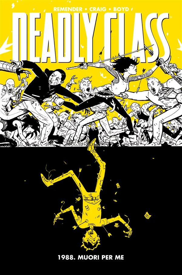 Deadly Class 4 copertina