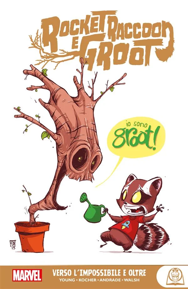 Rocket Raccoon e Groot - Verso l’impossibile e oltre copertina