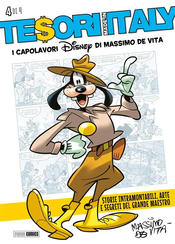 Tesori Made In Italy -I capolavori Disney di Massimo De Vita 4 (di 4) copertina