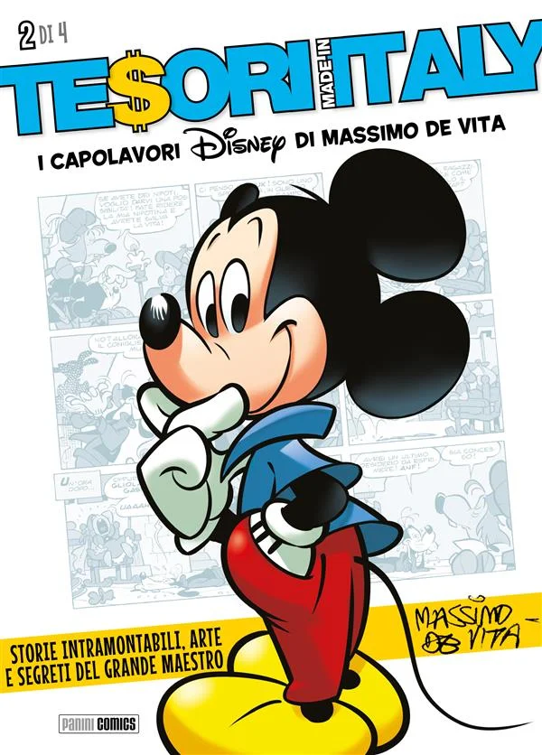 Tesori Made In Italy -I capolavori Disney di Massimo De Vita 2 (di 4) copertina