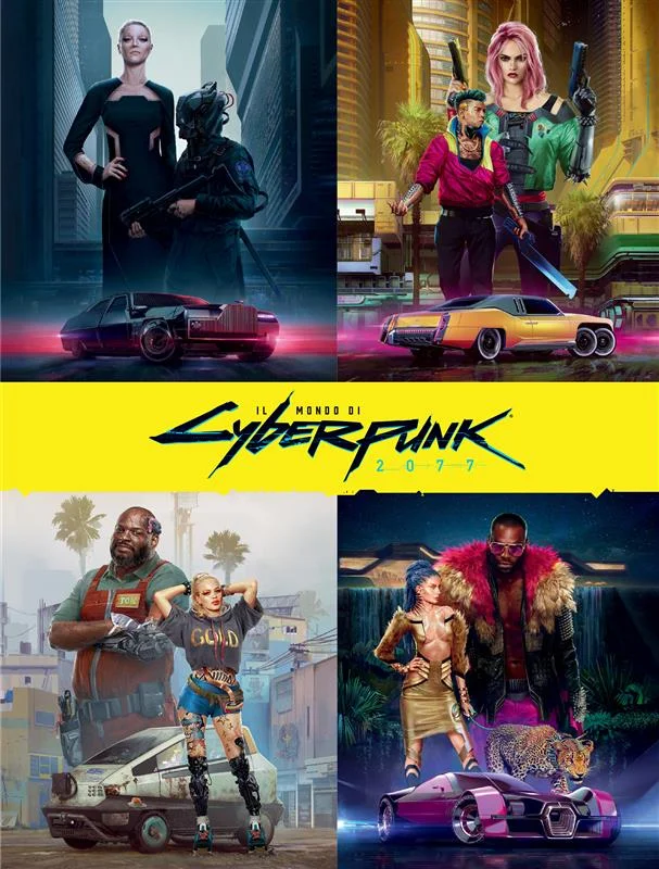 Il Mondo di Cyberpunk 2077 copertina