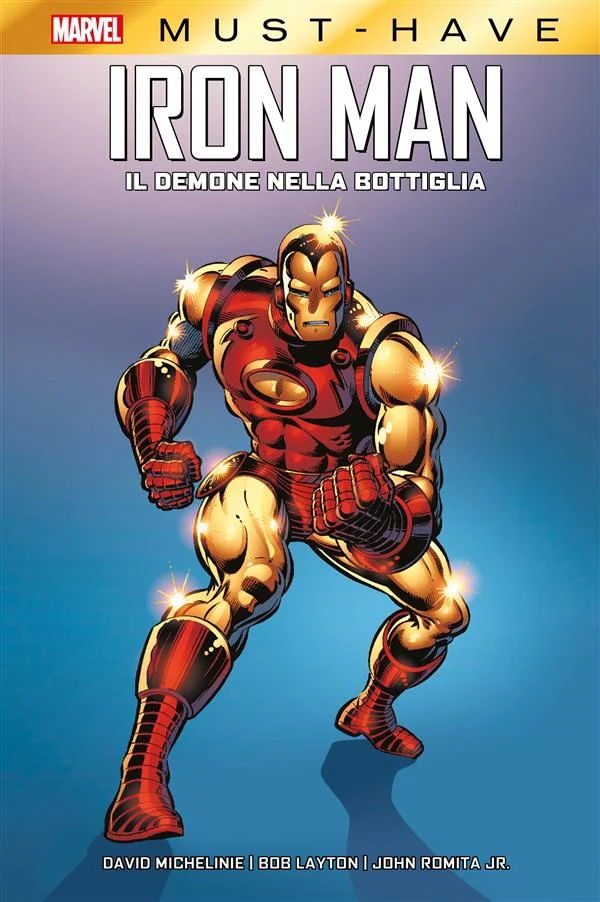 Copertina di Marvel Must-Have: Iron Man - Il demone nella bottiglia — Volume 107