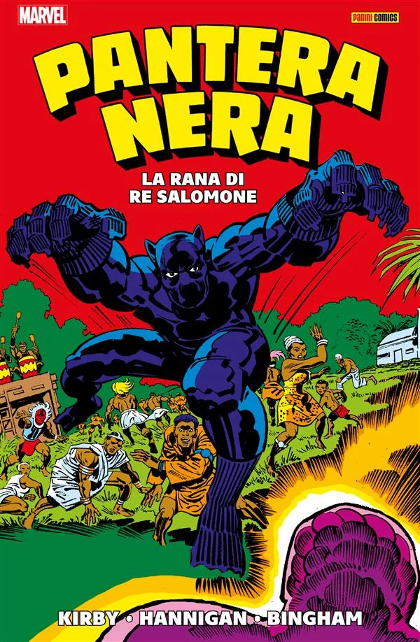 Copertina di Pantera Nera - La rana di Re Salomone — Volume 2