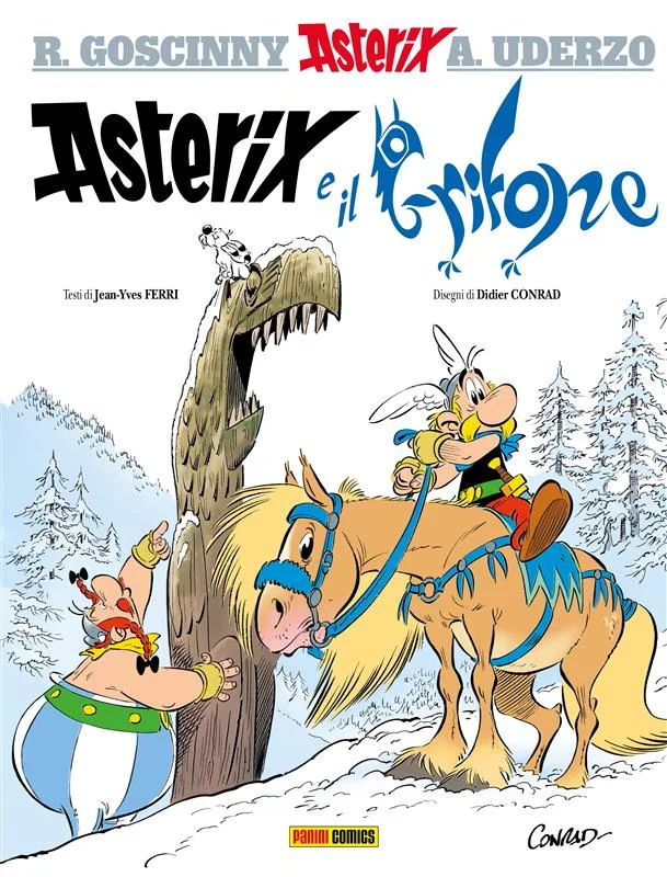 Asterix e il Grifone copertina