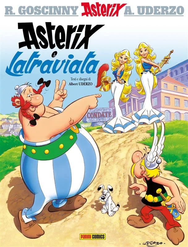 Asterix e Latraviata copertina