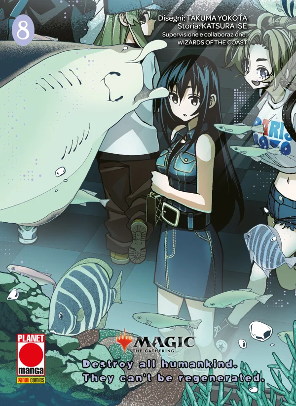 Magic the Gathering: Destroy all Humankind – They Can't Be Regenerated. 8 copertina