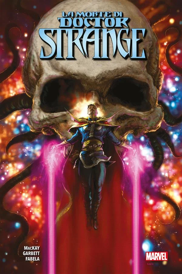 La morte di Doctor Strange copertina