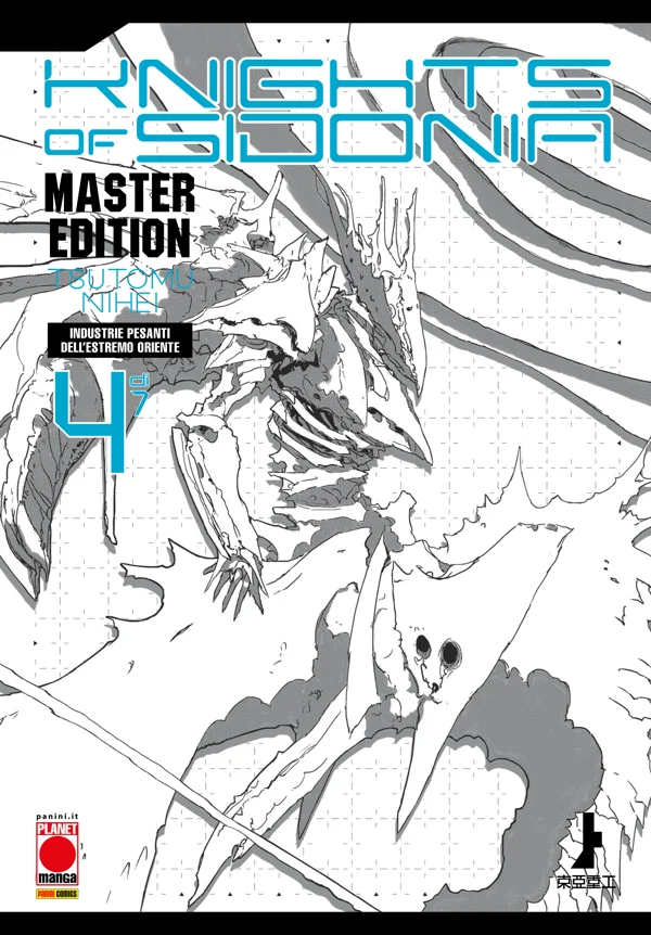 Knights of Sidonia Master Edition 4 copertina