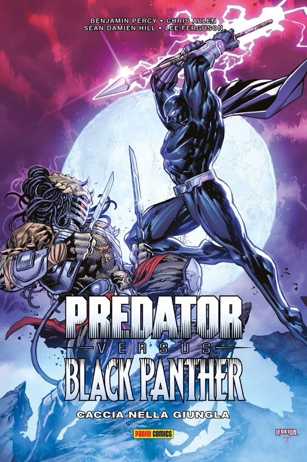 Copertina di Predator versus Black Panther - Caccia nella giungla — Volume 1