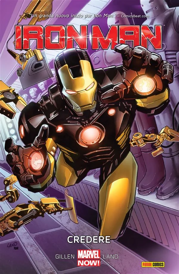 Iron Man (2013) 1 copertina