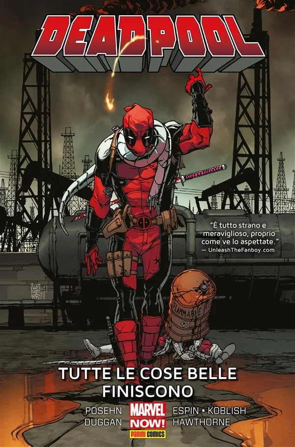 Deadpool (2013) 8 copertina