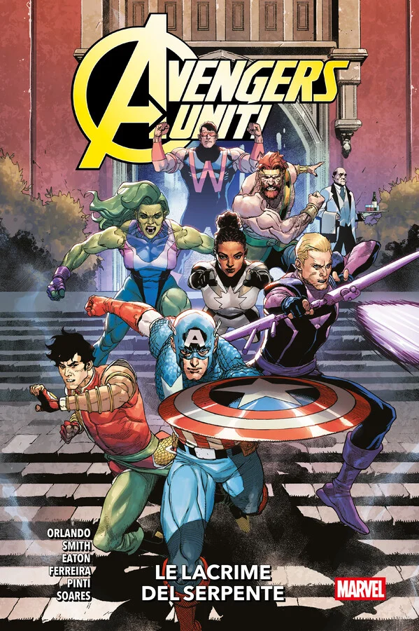 Avengers Uniti - Le lacrime del Serpente cover