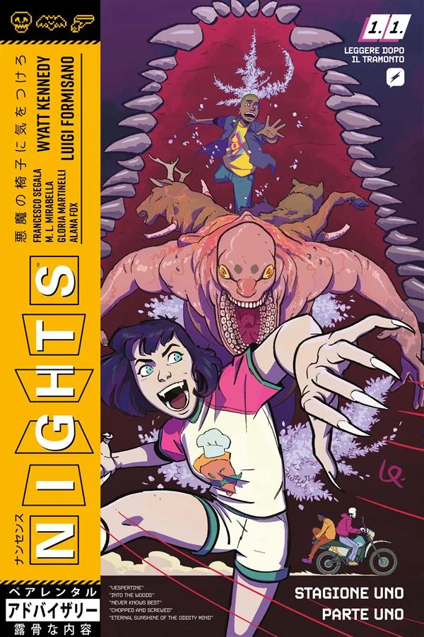 Nights. Stagione 1 (Vol. 1) copertina