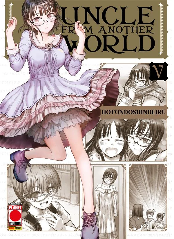 Uncle from another world 5 copertina