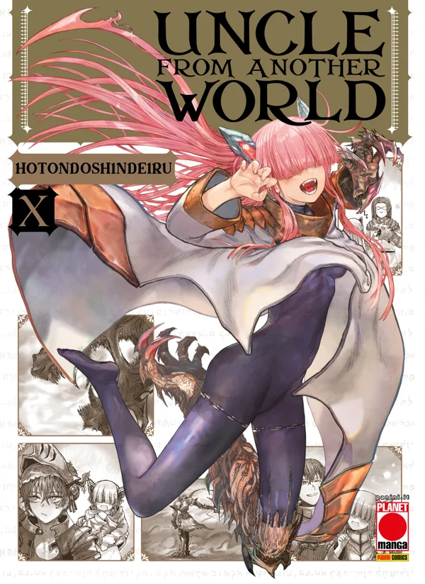 Uncle from another world 10 copertina