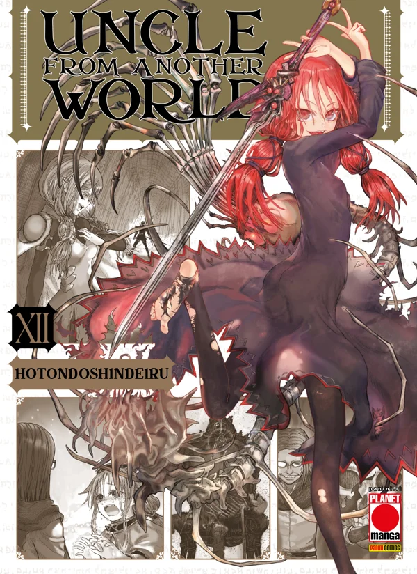 Uncle from another world 12 copertina