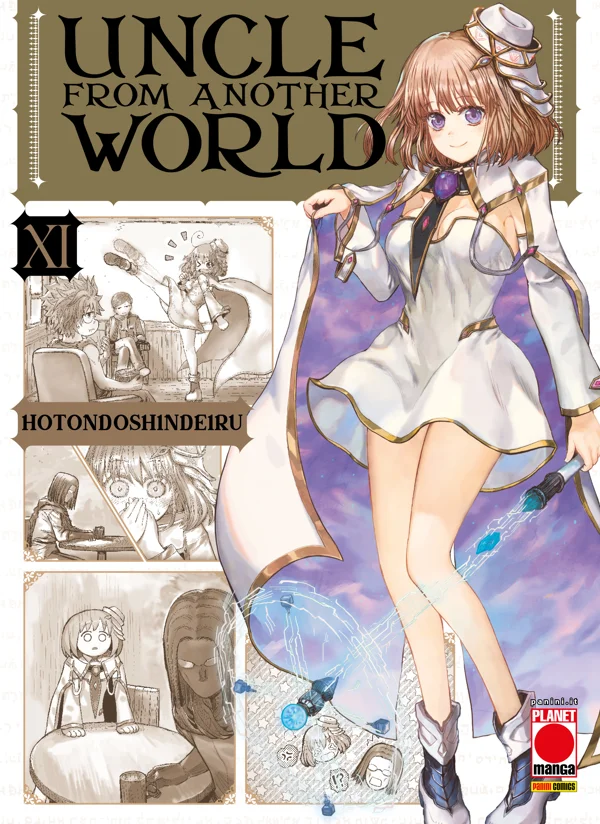 Uncle from another world 11 copertina