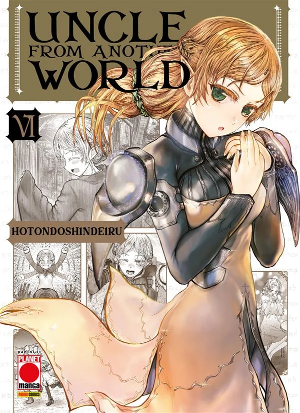 Uncle from another world 6 copertina